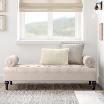 Long window store bench